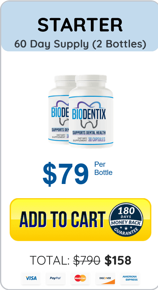 Biodentix 2 bottle- order-now- sixty Days Supply)- image